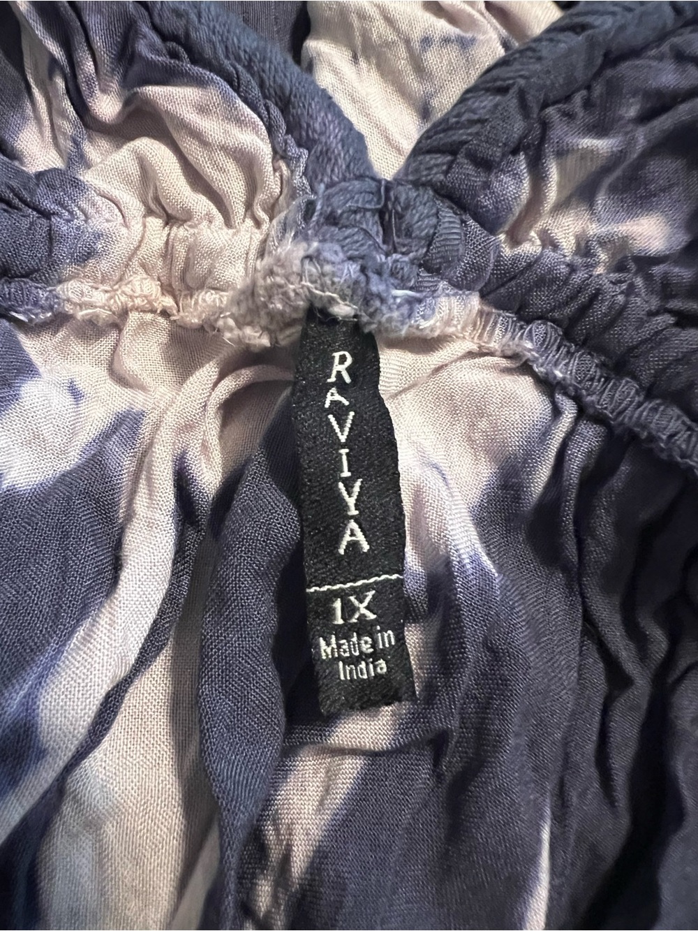 Raviya Tie-Dye V-Neck Women’s Beach Cover Up Dress - Picture 4 of 10